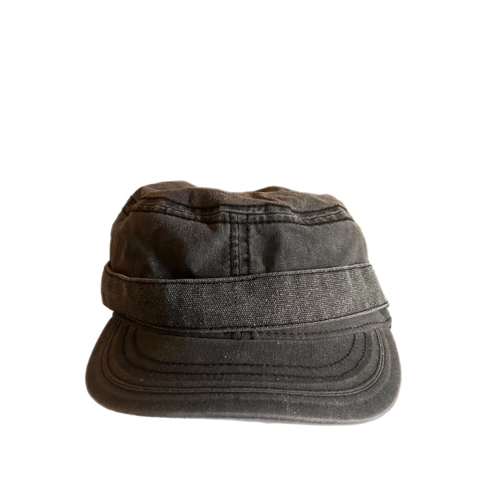 Light grey Converse one star flat top baseball cap hat